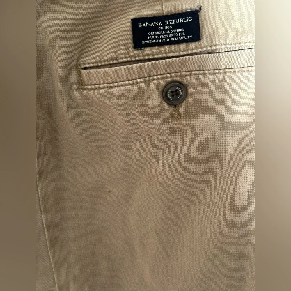 Banana Republic Fulton Skinny Chino Pants Men’s 30x30 Khaki